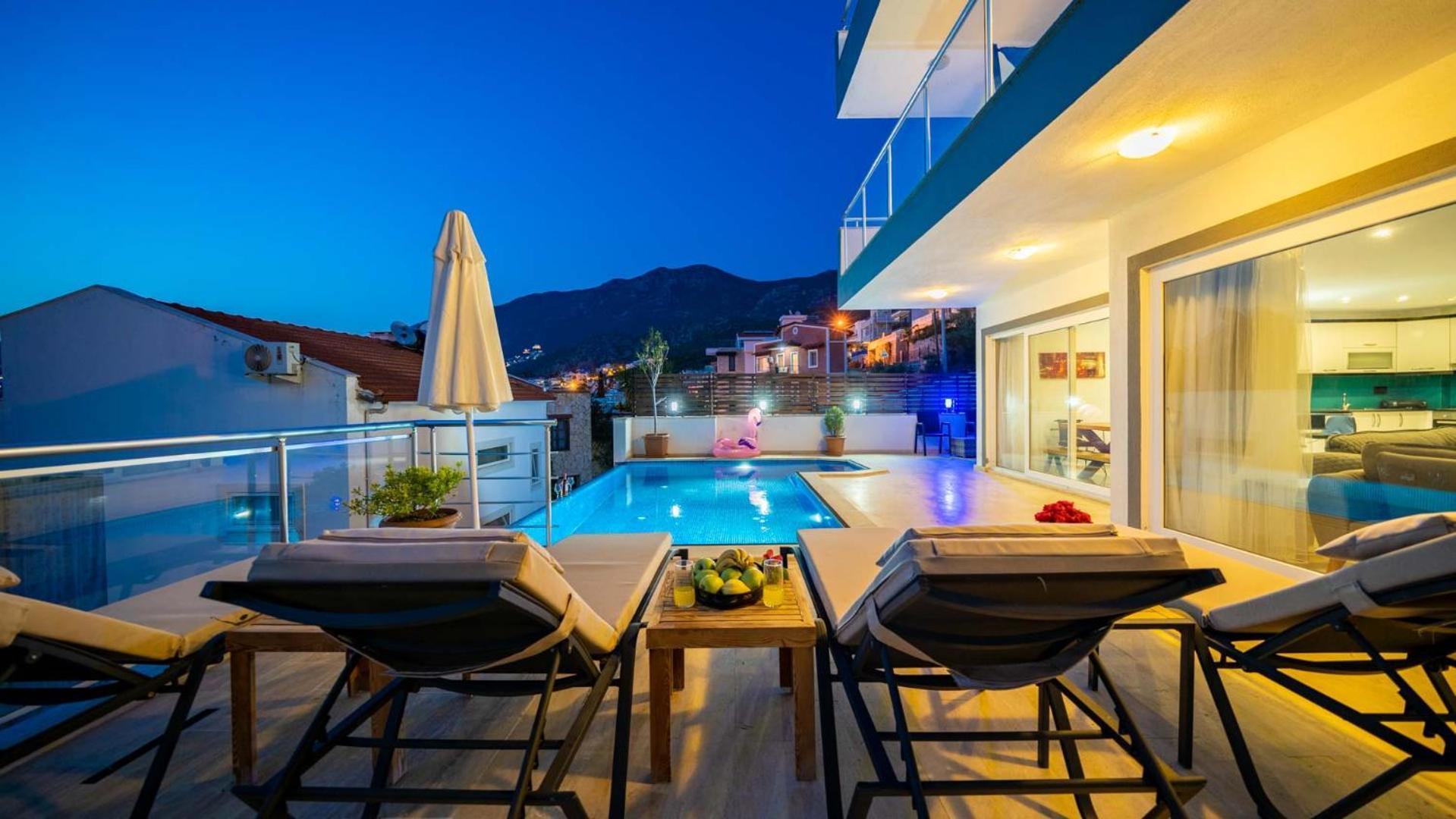 Villa Angel - Harika Manzara Kaş Exteriér fotografie