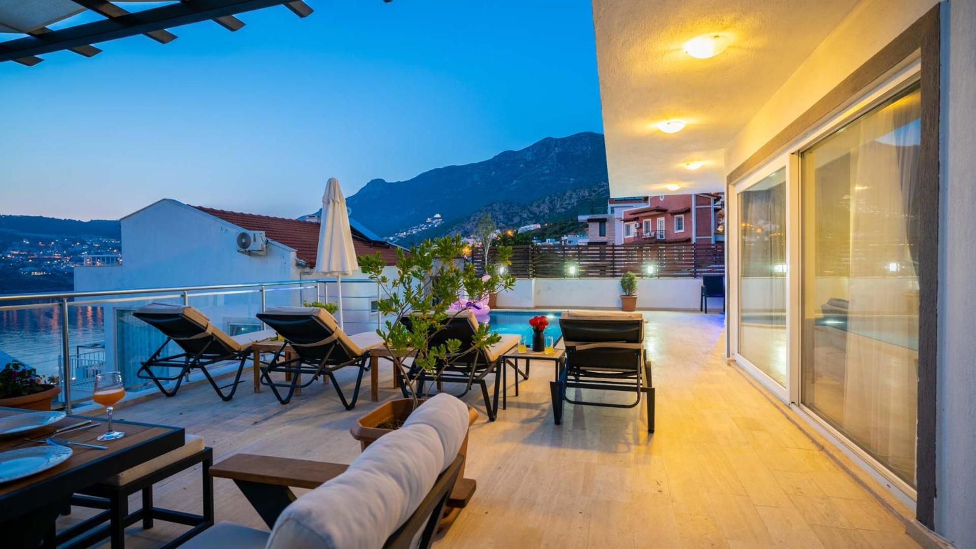 Villa Angel - Harika Manzara Kaş Exteriér fotografie