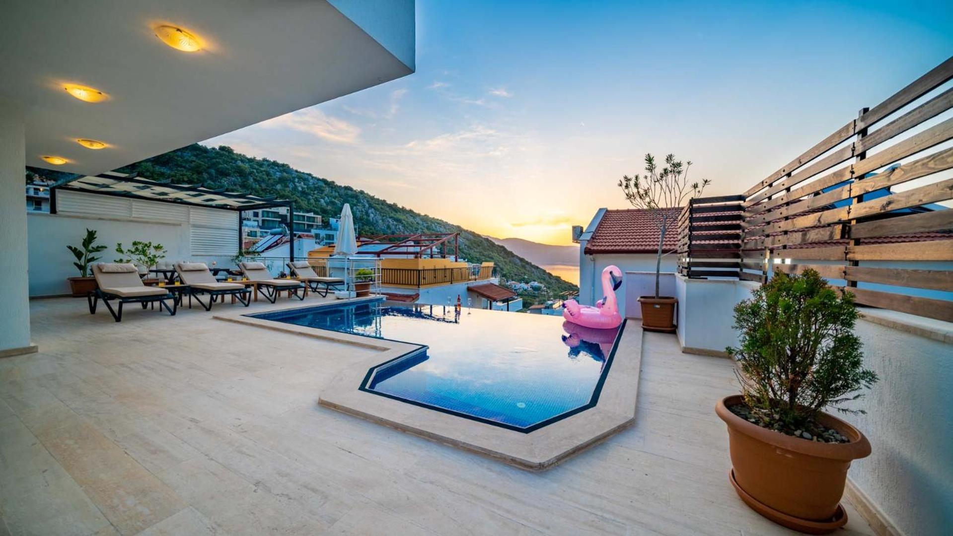 Villa Angel - Harika Manzara Kaş Exteriér fotografie